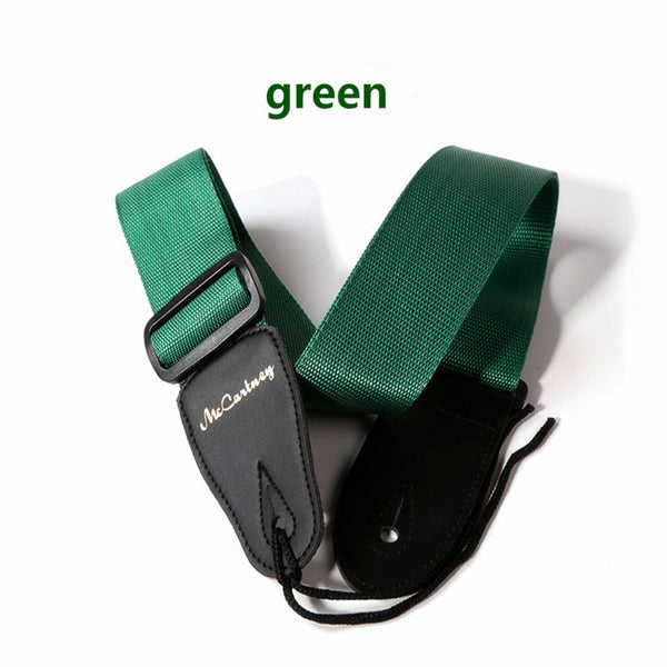 Leather Bass Guitar Strap