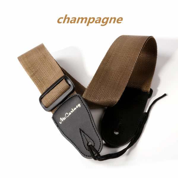 Leather Bass Guitar Strap