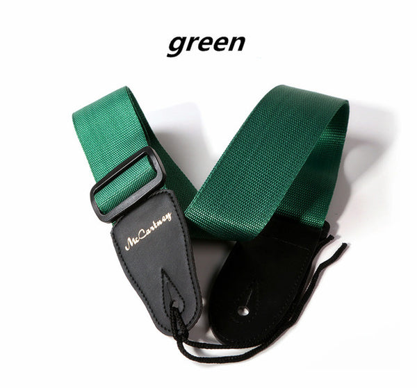 Leather Bass Guitar Strap