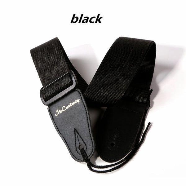 Leather Bass Guitar Strap