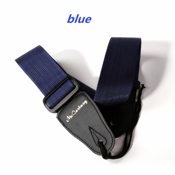 Leather Bass Guitar Strap