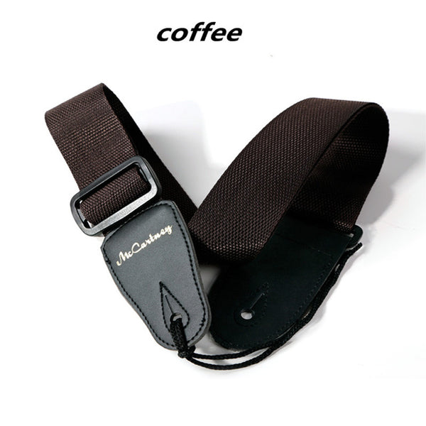 Leather Bass Guitar Strap