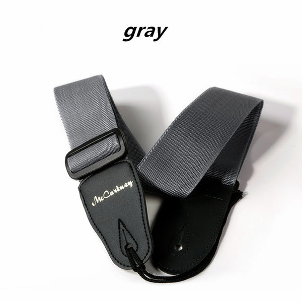 Leather Bass Guitar Strap