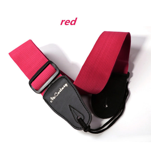 Leather Bass Guitar Strap